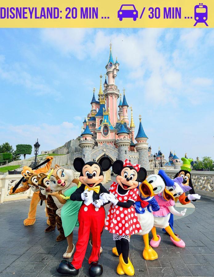Qhome 2 - T2 Cosy Entre Paris Et Disney - Parking Prive Villiers-sur-Marne Exterior foto